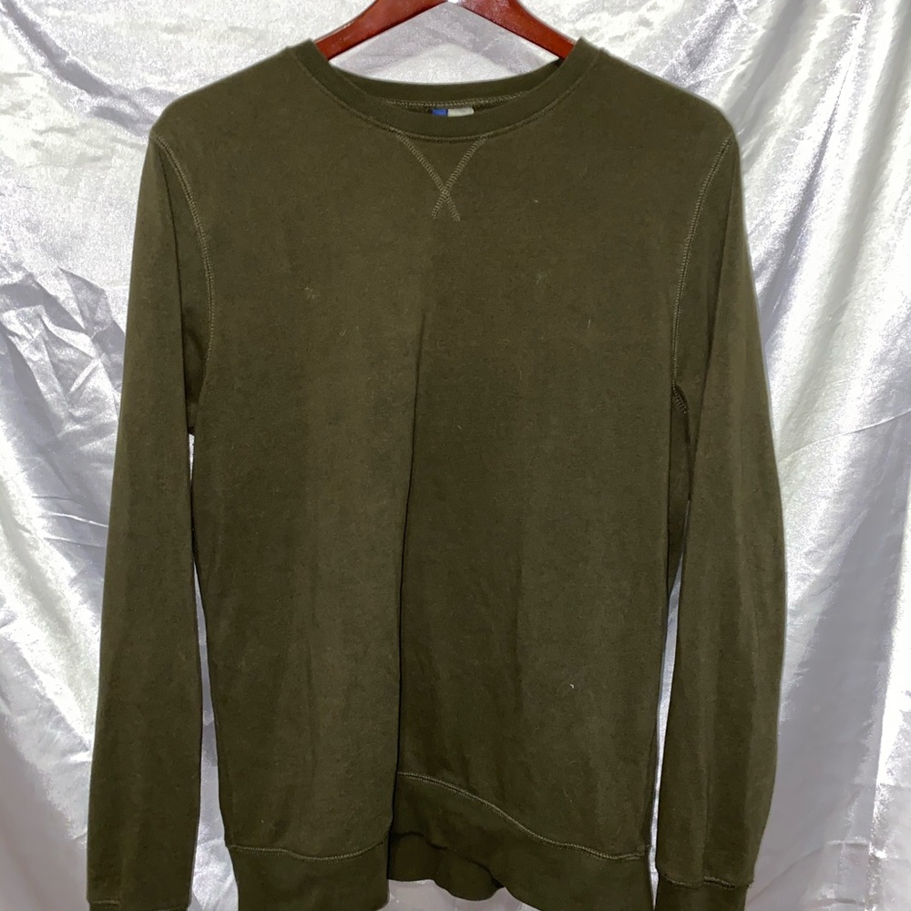 Olive green sweater